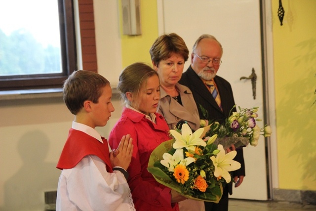 Prymicje bp. Tadeusza Kusego w Cieszynie-Kalembicach