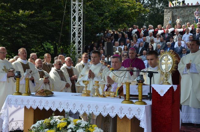 Uroczystości na Świętym Krzyżu