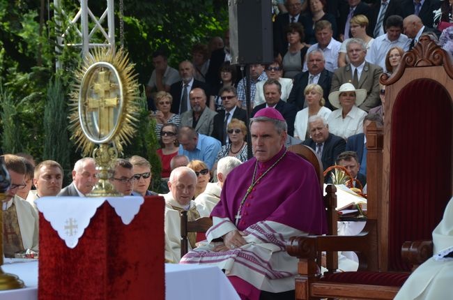 Uroczystości na Świętym Krzyżu