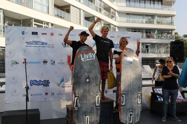 Kitesurfingu 2014 - wręczenie medali