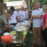 Inscenizacja walk w parku Kościuszki 