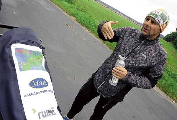 – Jeśli sportową pasję można połączyć z przeżyciem religijnym i jeszcze wesprzeć dobre dzieło, to czegóż chcieć więcej? – pyta Adam Uliczny 