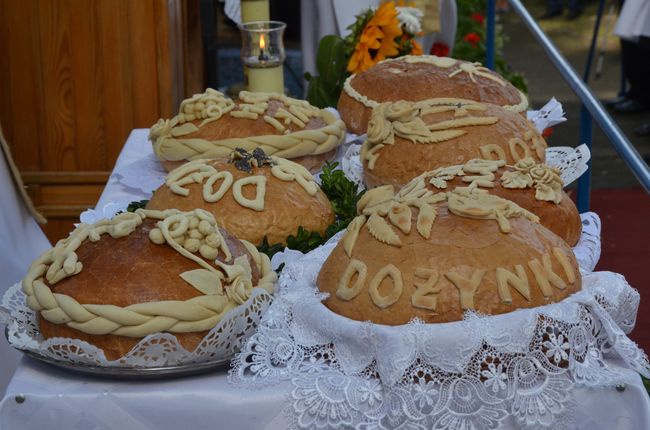 Uroczystość dożynkowe w Janowie Lubelskim