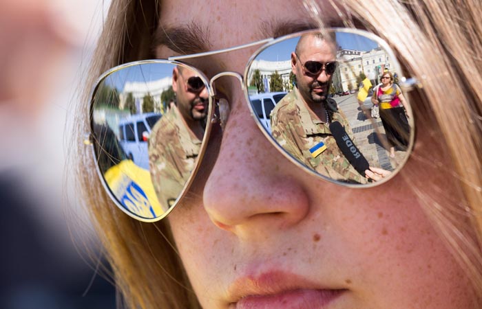 Konwój z Katowic dotarł do Kijowa