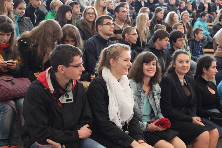 Przed ŚDM w Żywcu - młodzi w amfiteatrze (cz. 1)