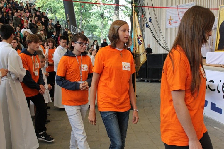 Przed ŚDM w Żywcu - młodzi w amfiteatrze (cz. 2)