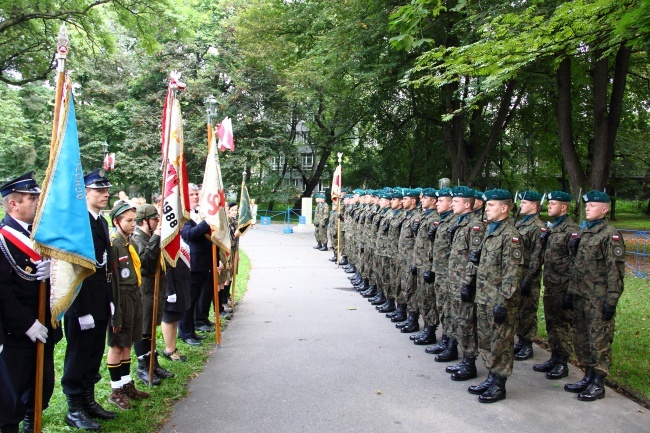 Odsłonięcie pomnika o. W. Gurgacza