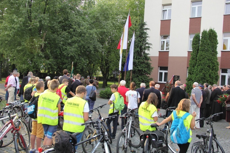 Odsłonięcie tablicy ku czci marsz. E. Śmigłego-Rydza