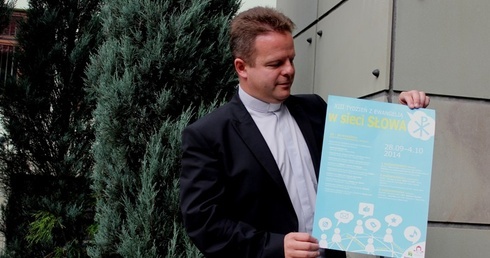 Ks. Sebastian Rucki, dyrektor wydziału duszpasterstwa ogólnego kurii diecezjalnej, zaprasza na 13. Tydzień z Ewangelią