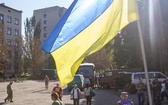 Konwój z Katowic na wschodniej Ukrainie