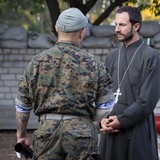 Konwój z Katowic na wschodniej Ukrainie