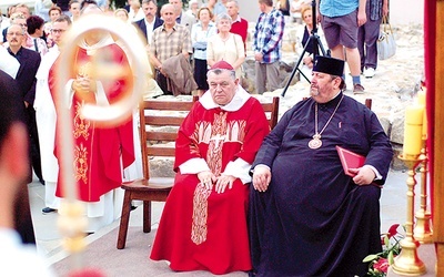 Kardynał Dominik Duka, prymas Czech, i abp Abel, zwierzchnik Kościoła prawosławnego na Lubelszczyźnie,  byli gośćmi uroczystości