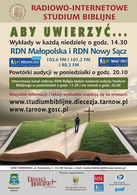 Plakat nowej edycji studium