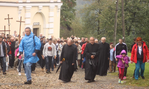 Modlitwa rodzin w Kalwarii, cz. 1.