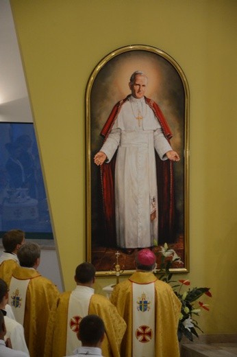 Wprowadzenie relikwii św. Jana Pawła II