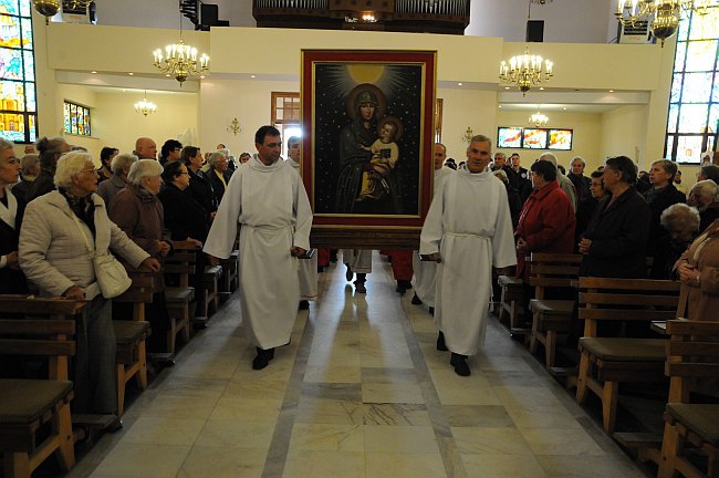 Cudowny obraz w parafii MB Fatimskiej