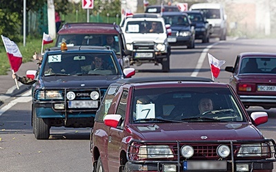 Konwój na Ukrainę  liczył 15 samochodów  i 27 wolontariuszy.