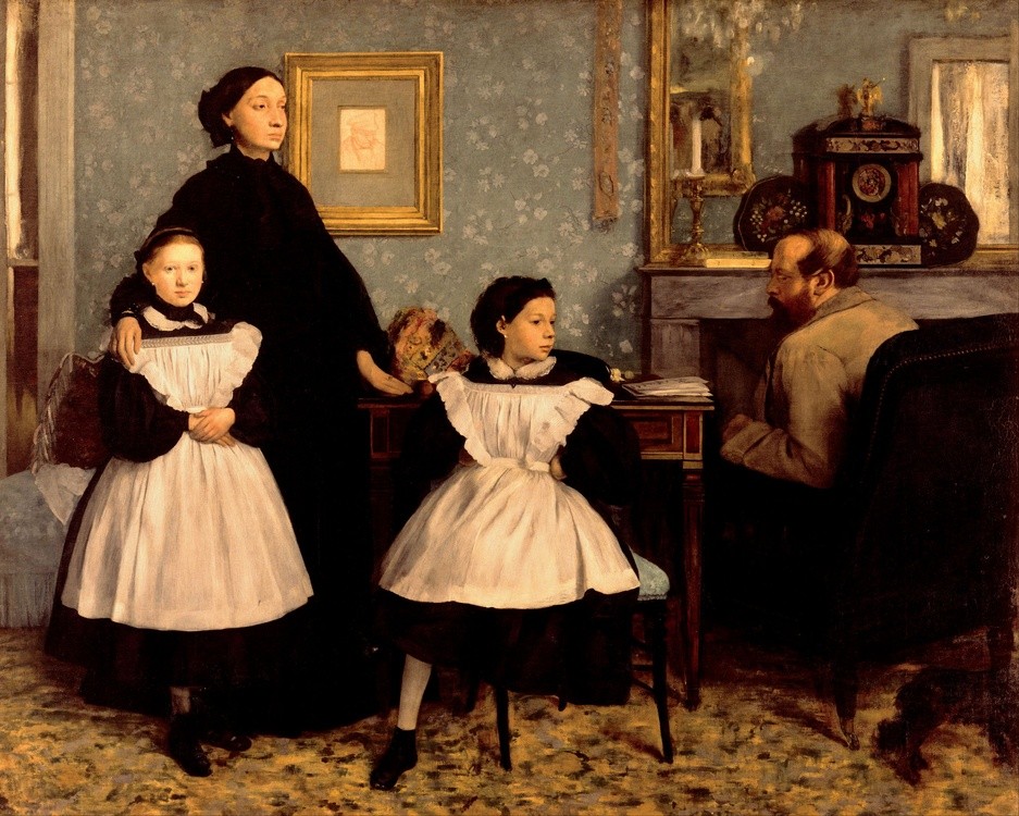 Rodzina Bellellich  1858–1867 Musée d’Orsay , Paryż, Francja Edgar Degas (1834–1917)