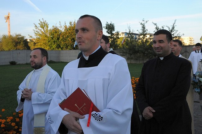 MB Latyczowska w budującym się kościele