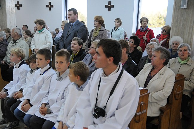 MB Latyczowska w budującym się kościele