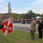 Przysięga podchorążych na Westerplatte