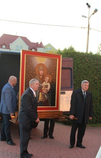 Obraz Matki Bożej Latyczowskiej w parafii św. Stanisława