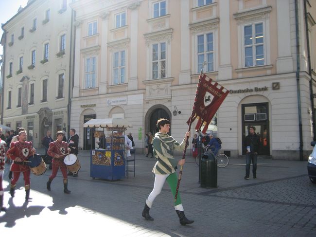 Pokaz średniowiecznych chorągwi