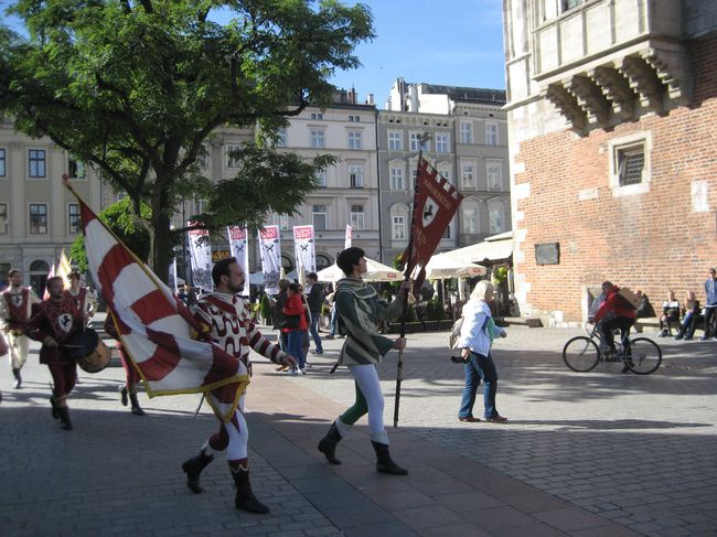 Pokaz średniowiecznych chorągwi