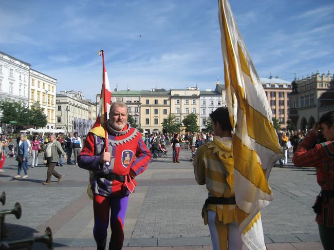 Pokaz średniowiecznych chorągwi