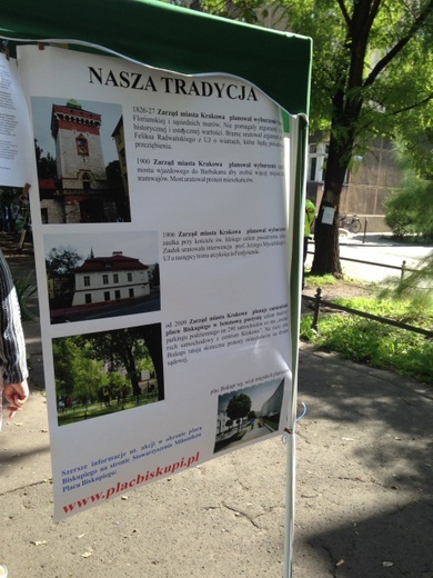 Protest-piknik na pl. Biskupim