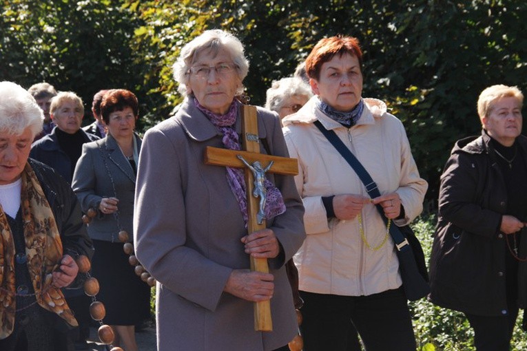 Pielgrzymka Kół Żywego Różańca do Domaniewic