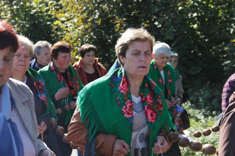 Pielgrzymka Kół Żywego Różańca do Domaniewic