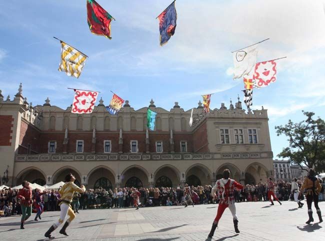 Pokaz średniowiecznych chorągwi Cz. 2