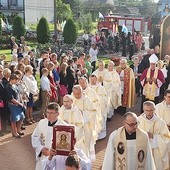  Do Przyborowa obraz przybył w roku jubileuszu parafii