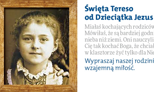 Święta Teresa od Dzieciątka Jezus - 3 października