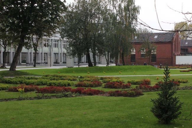 Miasteczko akademickie Politechniki Śląskiej i nowe boisko