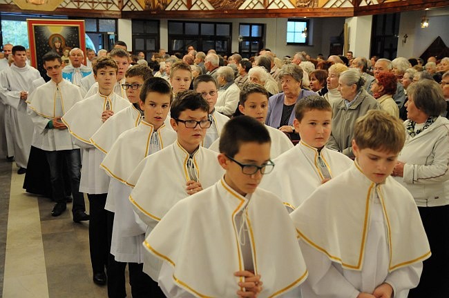 Matka Boża w parafii św. Antoniego w Lublinie