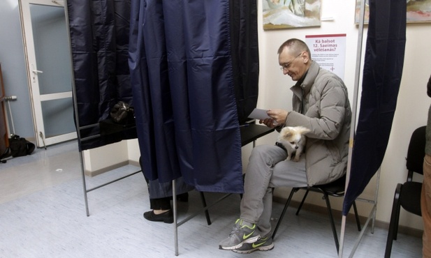 Prezydent Łotwy rozczarowany frekwencją