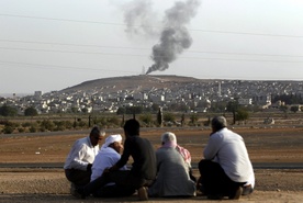 Obrońcy Kobane: naloty nie wystarczają