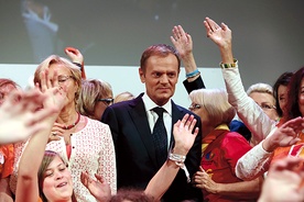Donald Tusk na Kongresie  Kobiet Polskich