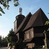 Kościół w Michalicach. W tej samej parafii znajduje się drewniana świątynia w Baldwinowicach, w tym roku obchodząca 600-lecie powstania