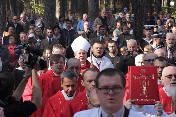 Pamięci ofiar zbrodni w Lasach Piaśnickich