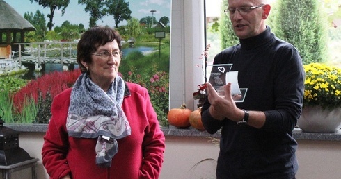 Grażyna Nalepa i Adam Kasprzyk - współinicjatorzy punktu konsultacyjnego "Nadziei"