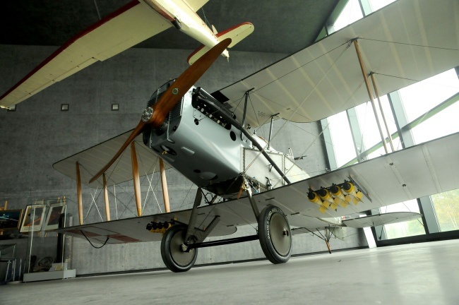 Bristol F.2B Fighter w Muzeum Lotnictwa Polskiego