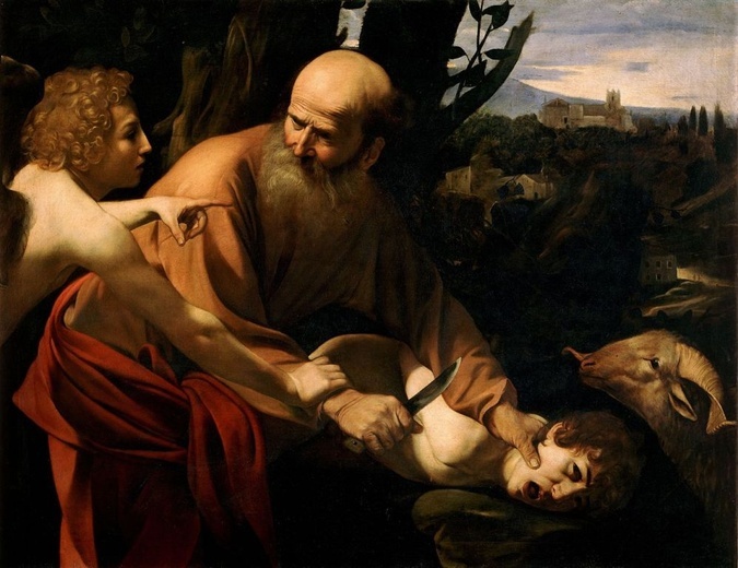 Caravaggio, Ofiara Izaaka