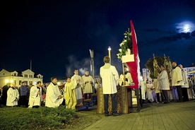  Procesji przewodniczył ks. Witold Gajda