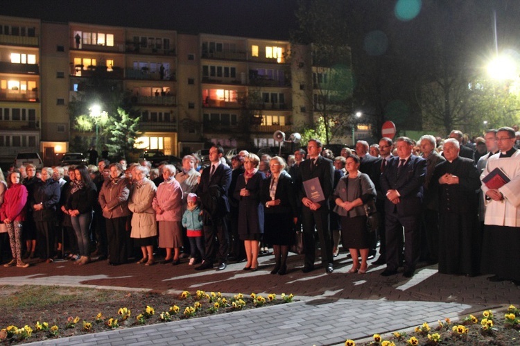 Poświęcenie placu pod budowę kościoła