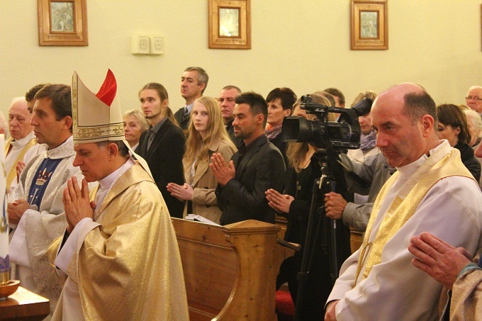 Abp Mieczysław Mokrzycki w Wałbrzychu