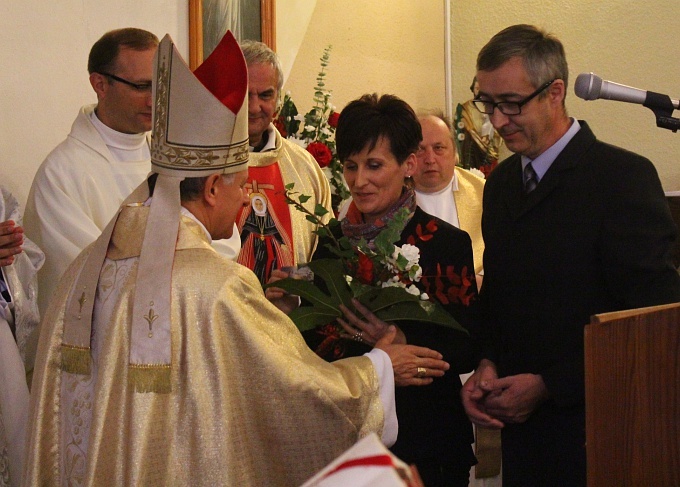 Abp Mieczysław Mokrzycki w Wałbrzychu