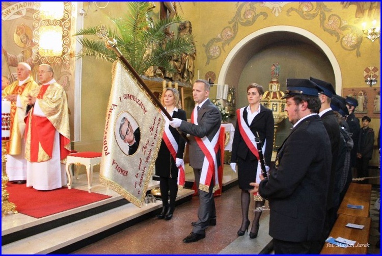 Nadanie patrona szkoły w Ołpinach